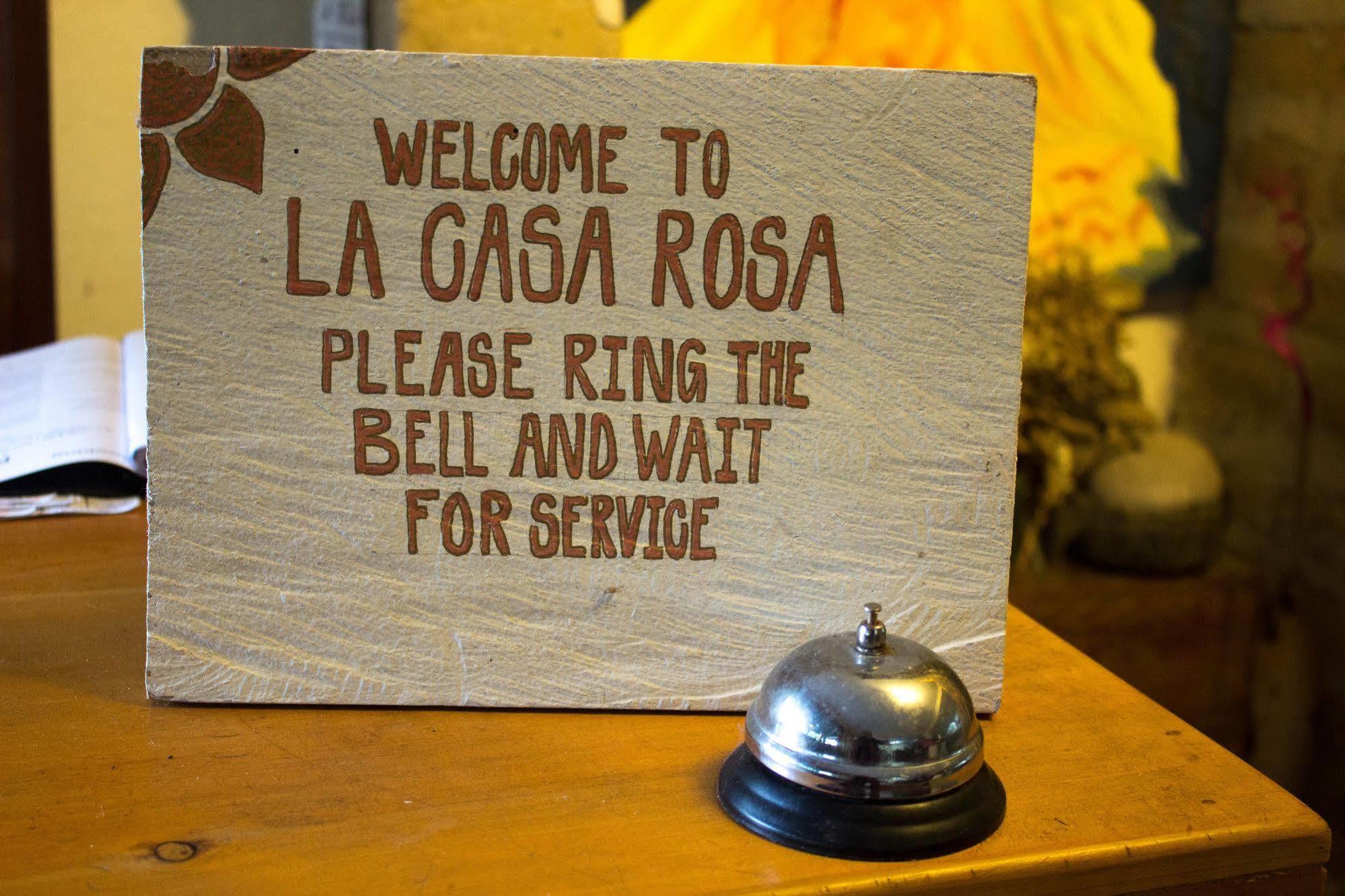 Hotel Y Restaurante La Casa Rosa 산타크루즈 라 라구나 외부 사진